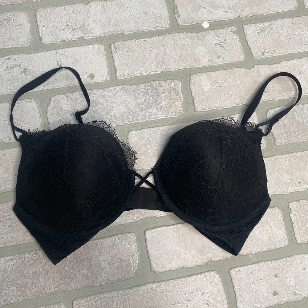 Victoria's Secret VERY SEXY Bombshell Add-2-Cups Push-Up Bra Women's Size 34C
